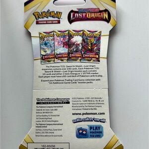 Pokemon Sword & Shield Lost Origin Card Pack - Blue, Red, White